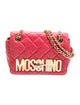 Moschino Leather Shoulder Bag