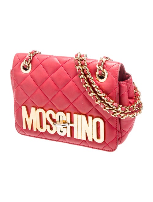 Moschino Leather Shoulder Bag