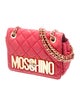Moschino Leather Shoulder Bag
