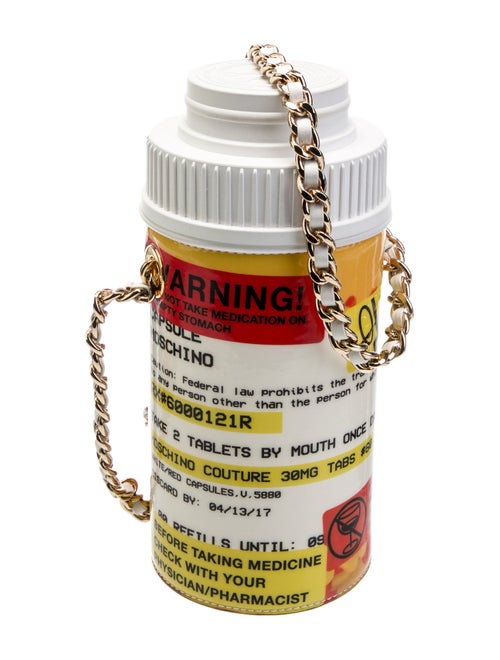 Moschino Patent Leather Minaudière