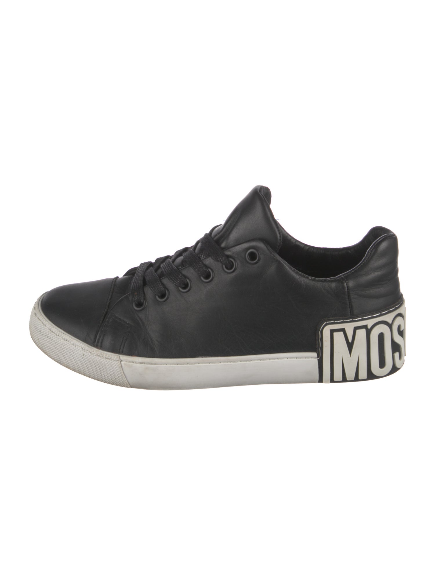 Moschino Leather Sneakers