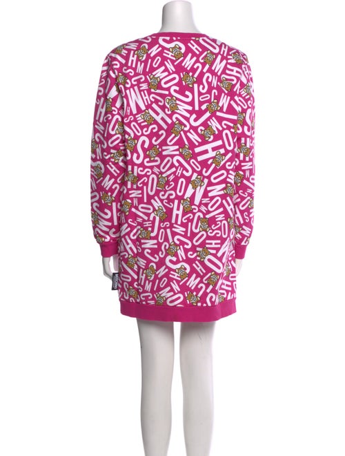 Moschino Printed Mini Dress