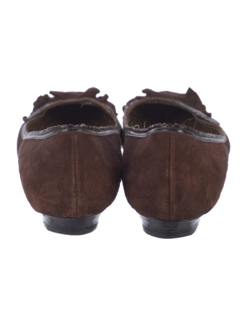 Moschino Suede Flats