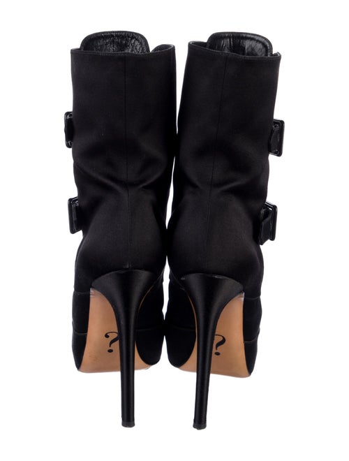 Moschino Satin Sock Boots