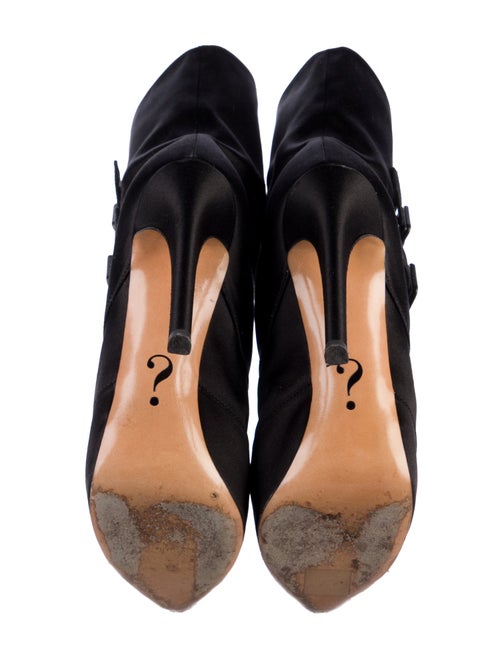 Moschino Satin Sock Boots