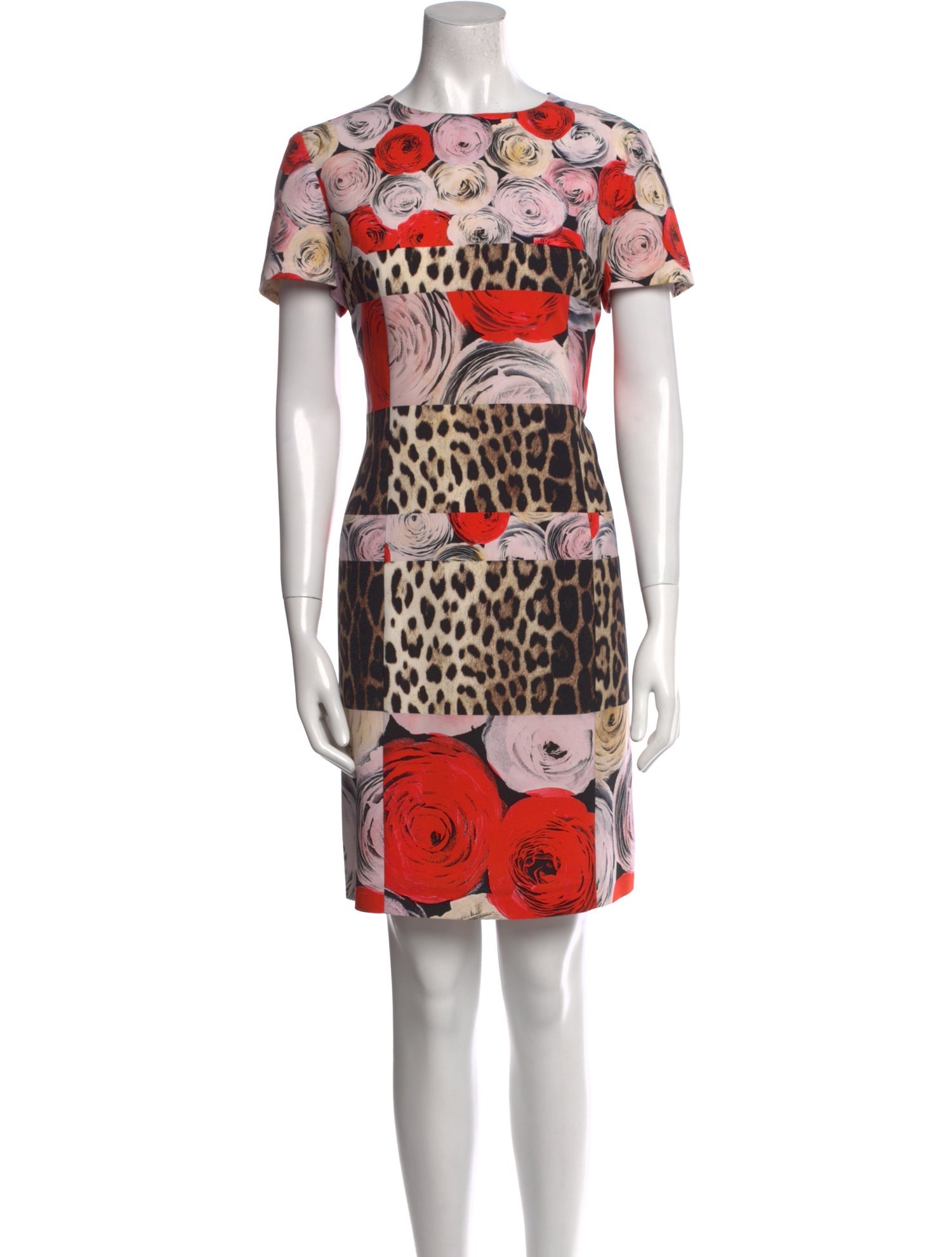 Moschino Printed Mini Dress