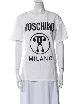 Moschino Graphic Print Crew Neck T-Shirt