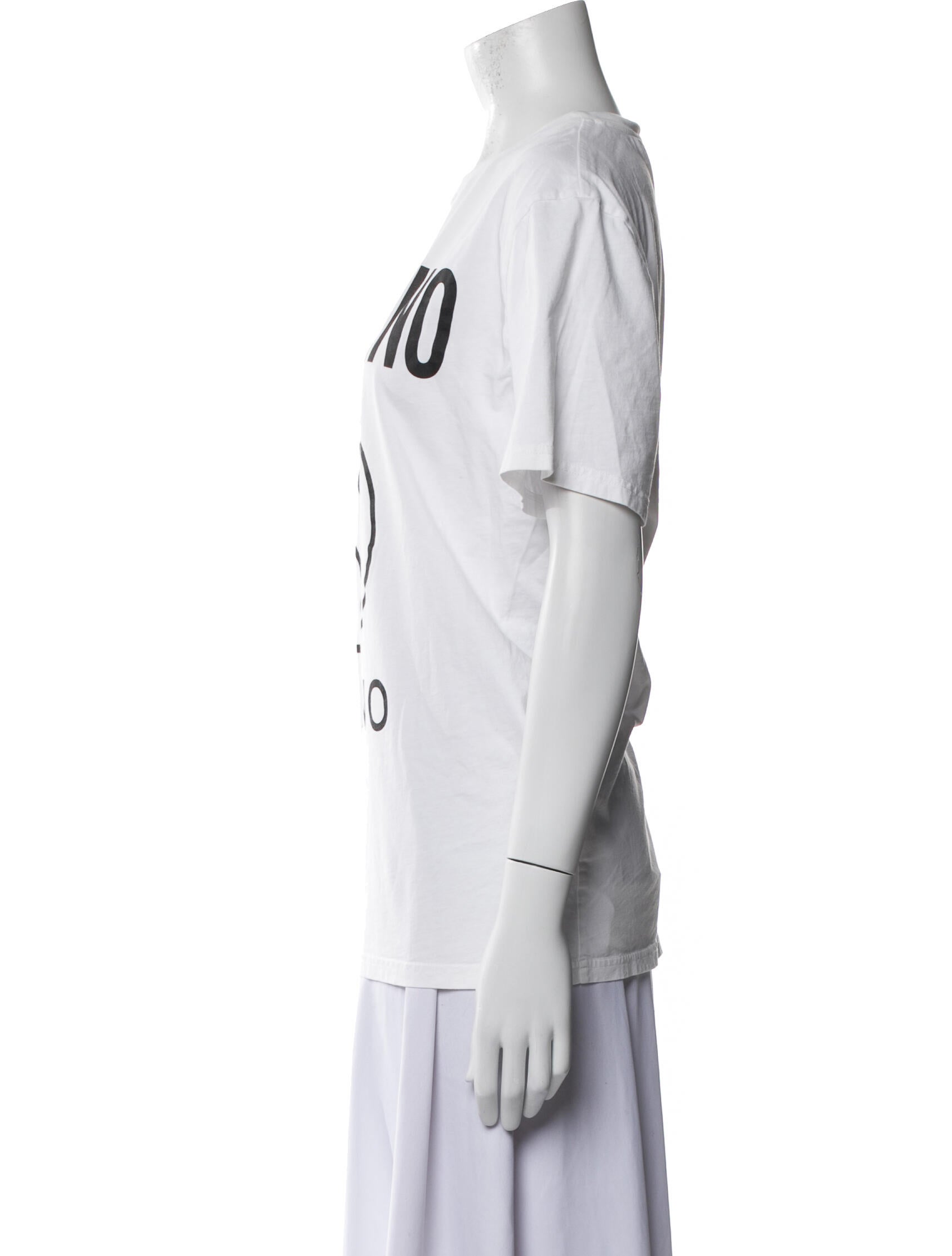 Moschino Graphic Print Crew Neck T-Shirt