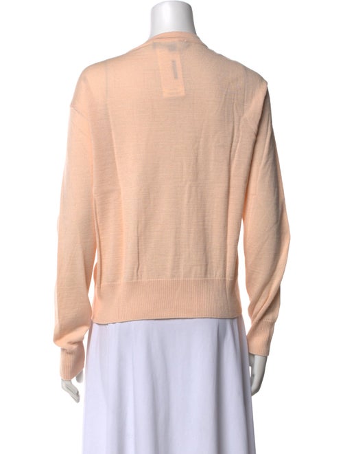 Moschino Virgin Wool Graphic Print Sweater