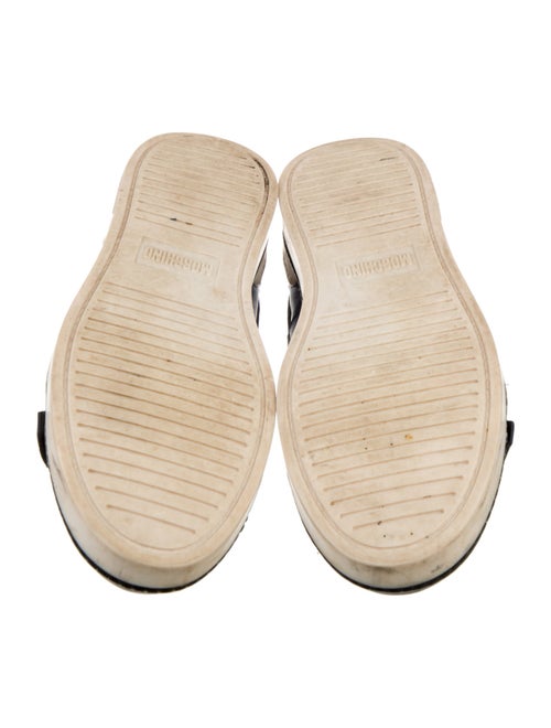 Moschino Leather Sneakers