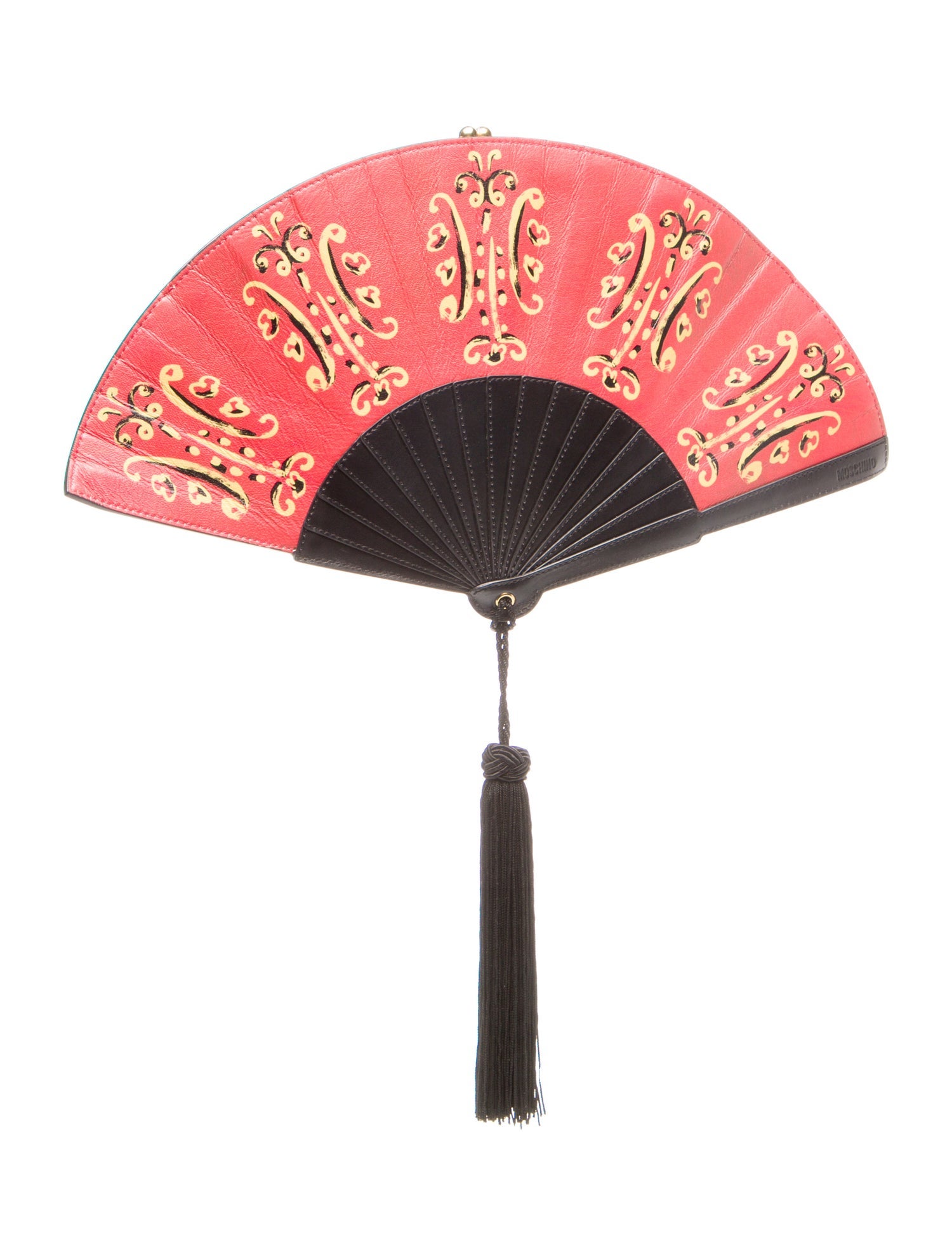 Moschino Leather Clutch