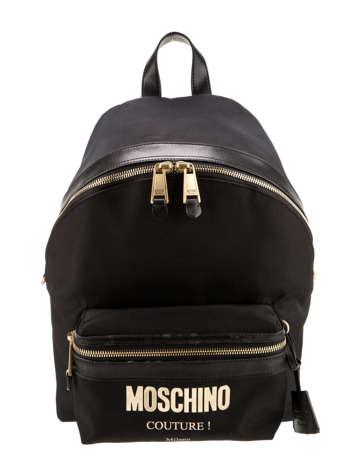 Moschino Canvas Backpack w/ Tags