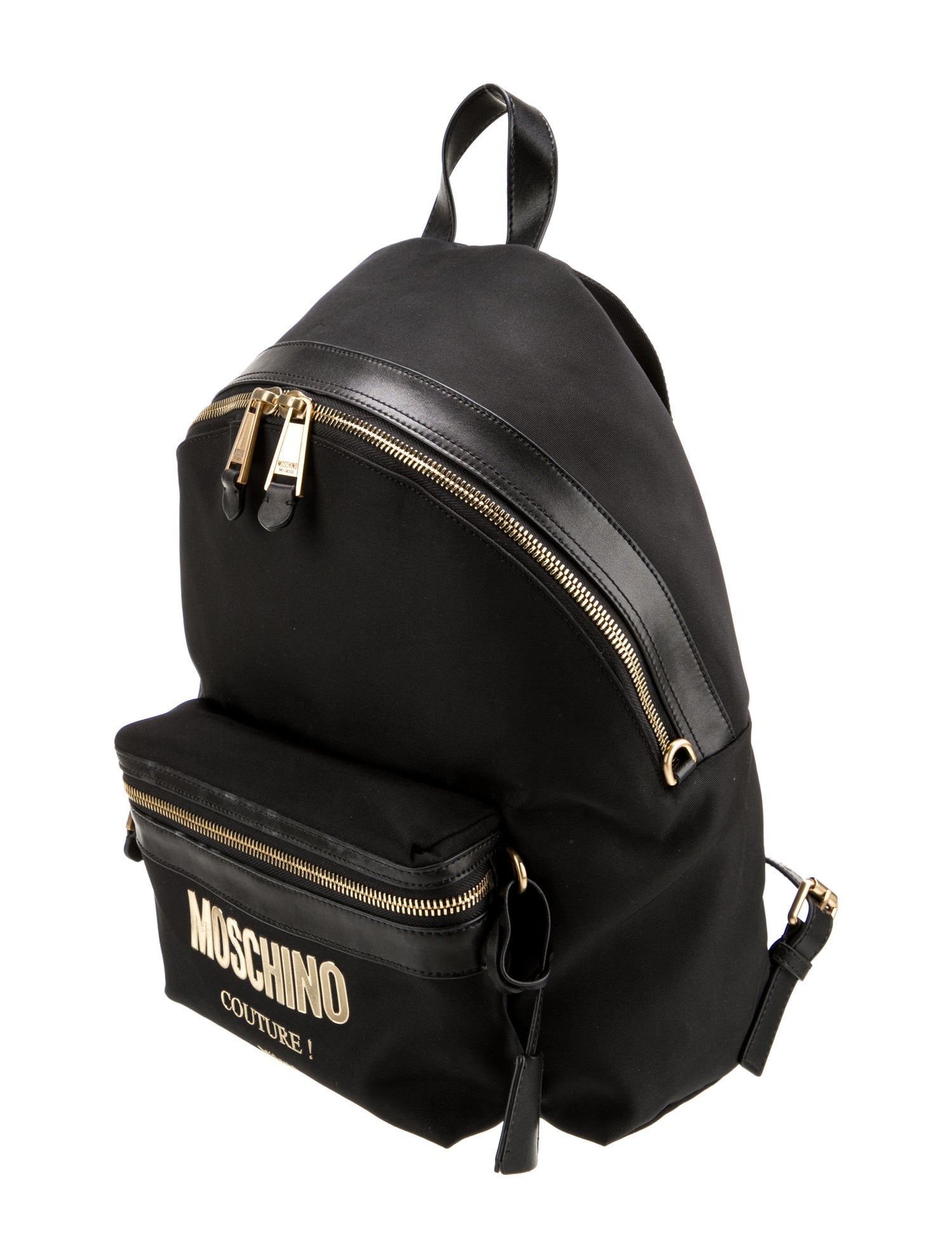 Moschino Canvas Backpack w/ Tags
