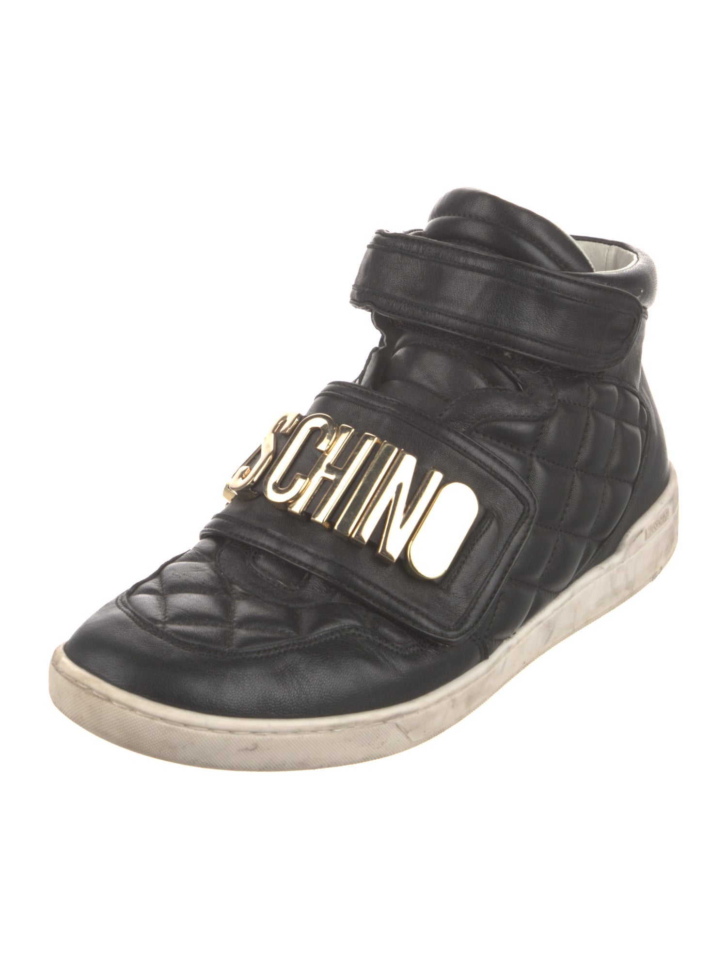 Moschino Leather Sneakers