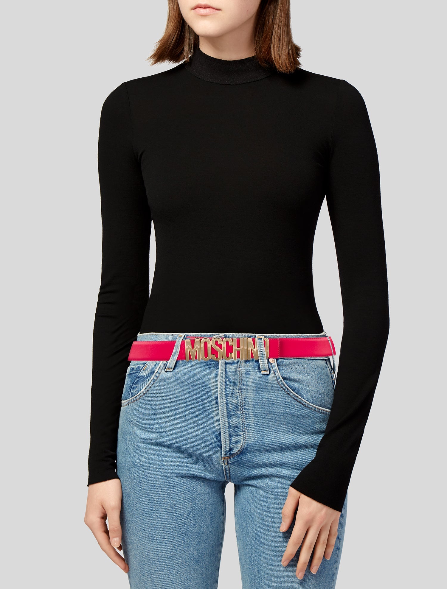 Moschino Leather Belt