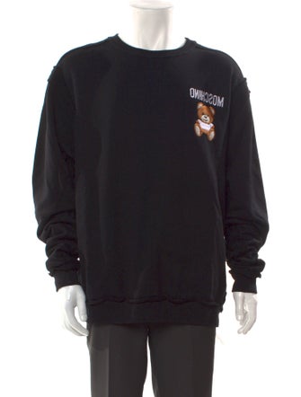 Moschino Graphic Print Crew Neck Sweatshirt