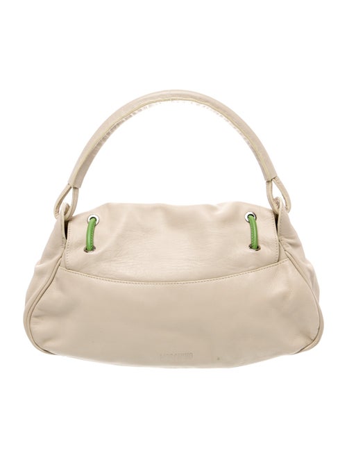 Moschino Jeans Leather Top Handle Bag