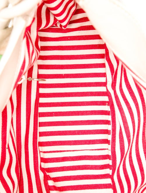 Moschino Jeans Leather Top Handle Bag