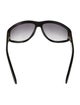 Moschino Oversize Gradient Sunglasses