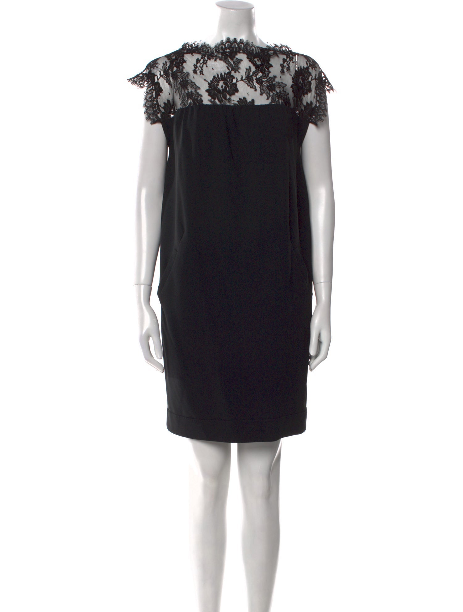 Moschino Lace Pattern Mini Dress