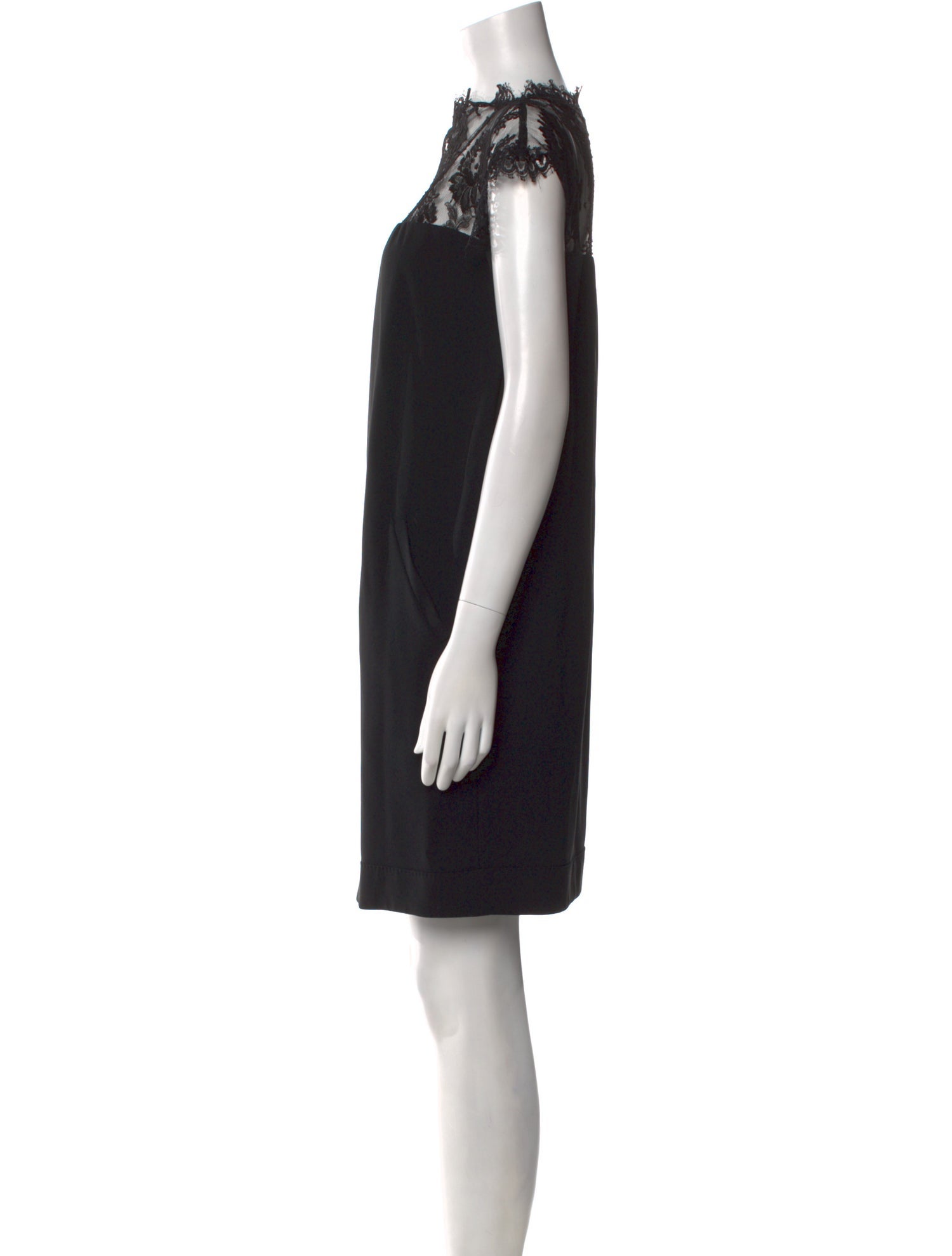 Moschino Lace Pattern Mini Dress