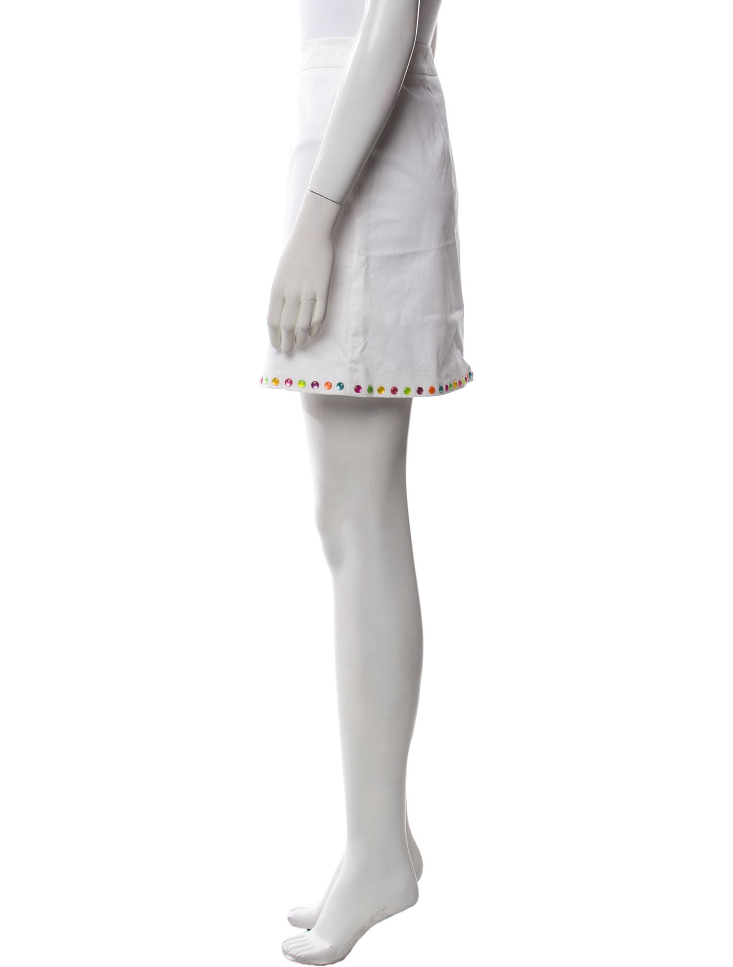 Moschino Studded Accents Mini Skirt