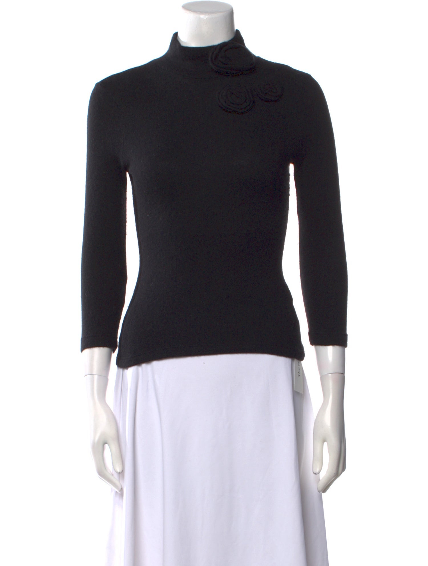 Moschino Angora Turtleneck Sweater