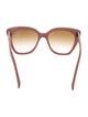 Moschino Cat-Eye Gradient Sunglasses