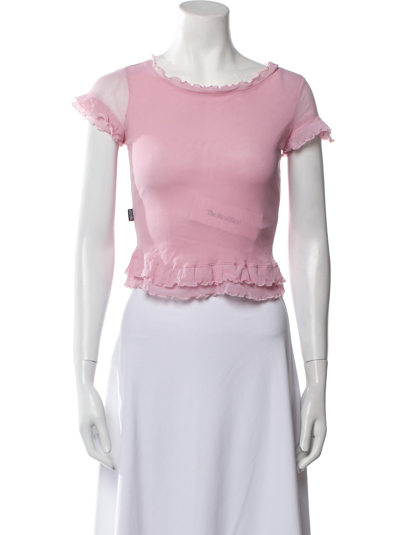 Moschino Jeans Vintage 2000's Crop Top