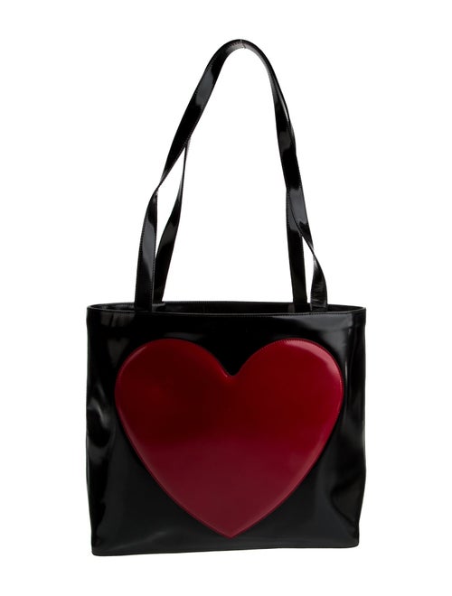 Moschino Patent Leather Shoulder Bag