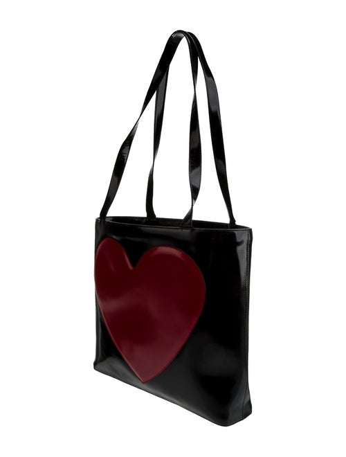 Moschino Patent Leather Shoulder Bag