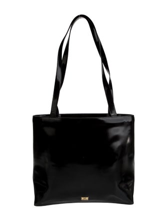 Moschino Patent Leather Shoulder Bag