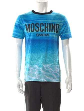 Moschino Graphic Print Crew Neck T-Shirt