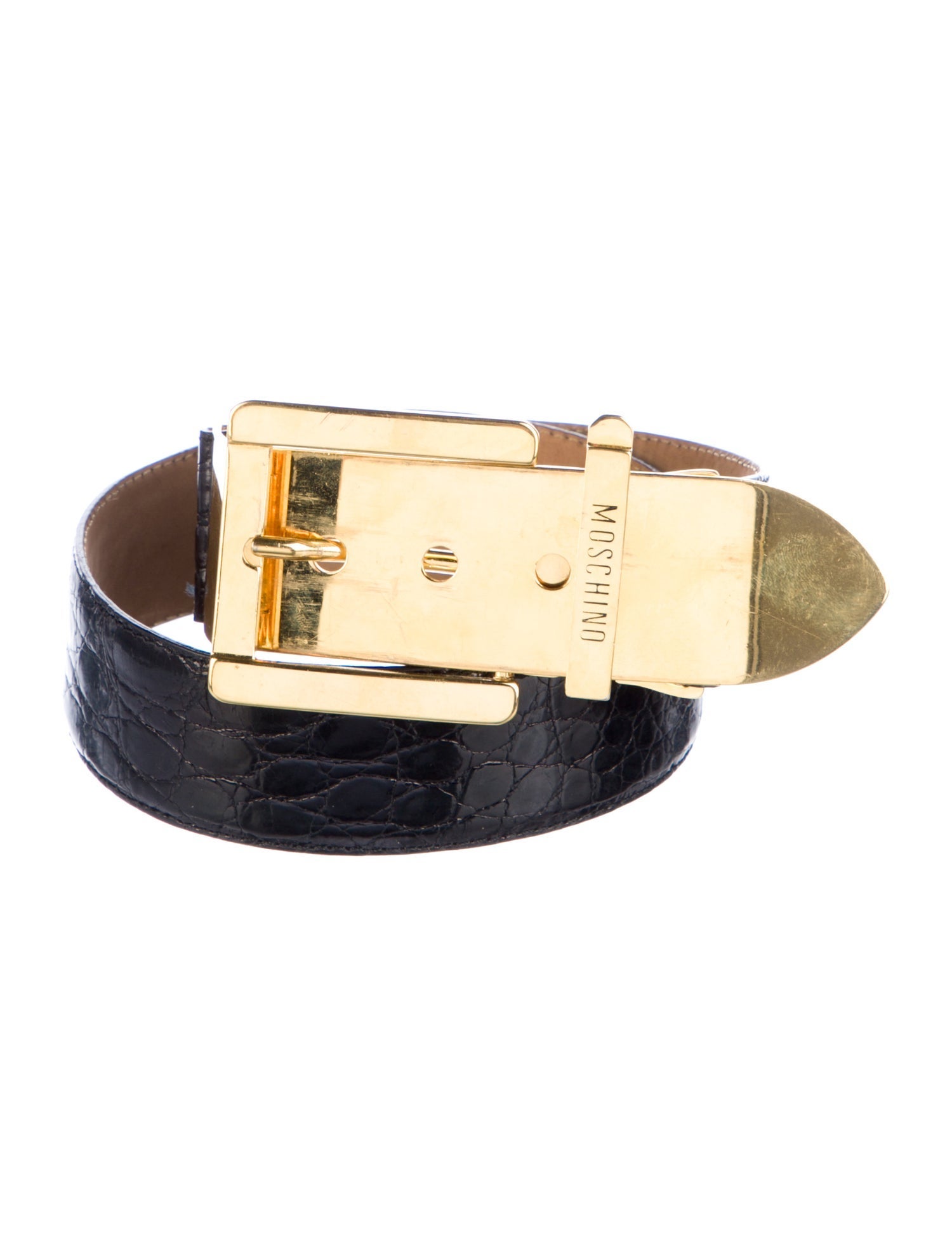 Moschino Crocodile Belt Kit