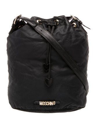 Moschino Nylon Bucket Bag