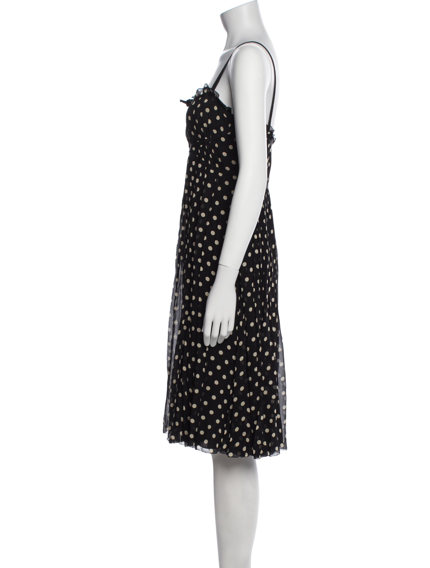 Moschino Silk Knee-Length Dress