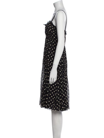 Moschino Silk Knee-Length Dress