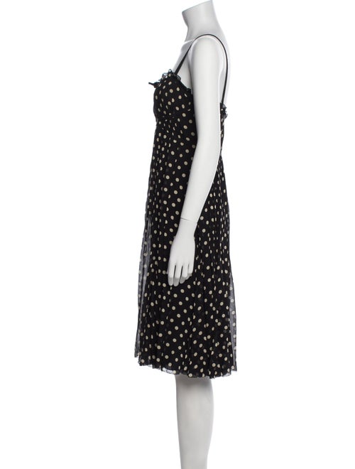 Moschino Silk Knee-Length Dress