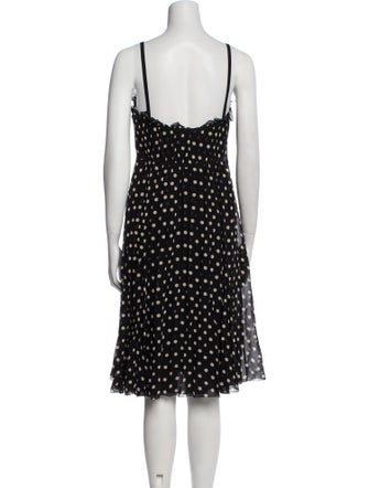 Moschino Silk Knee-Length Dress