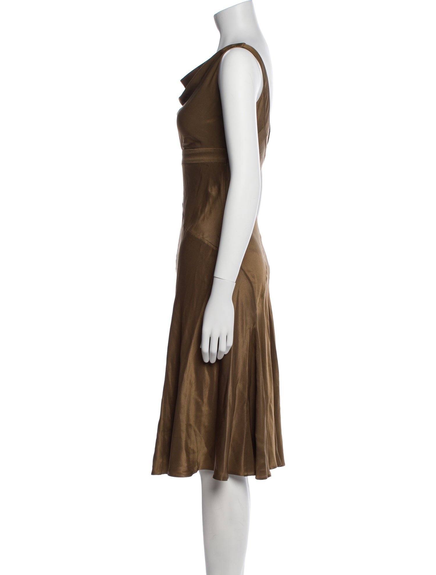 Moschino Silk Knee-Length Dress