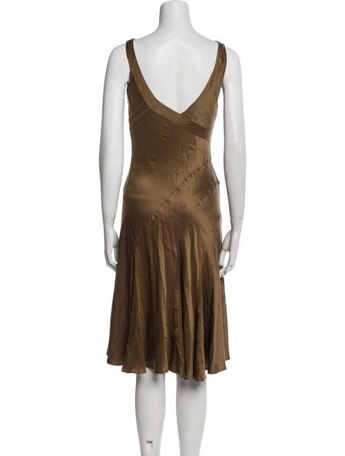 Moschino Silk Knee-Length Dress