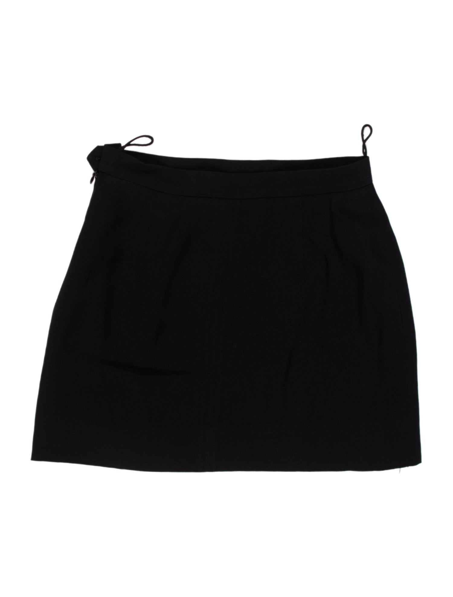 Moschino Couture Virgin Wool Mini Skirt