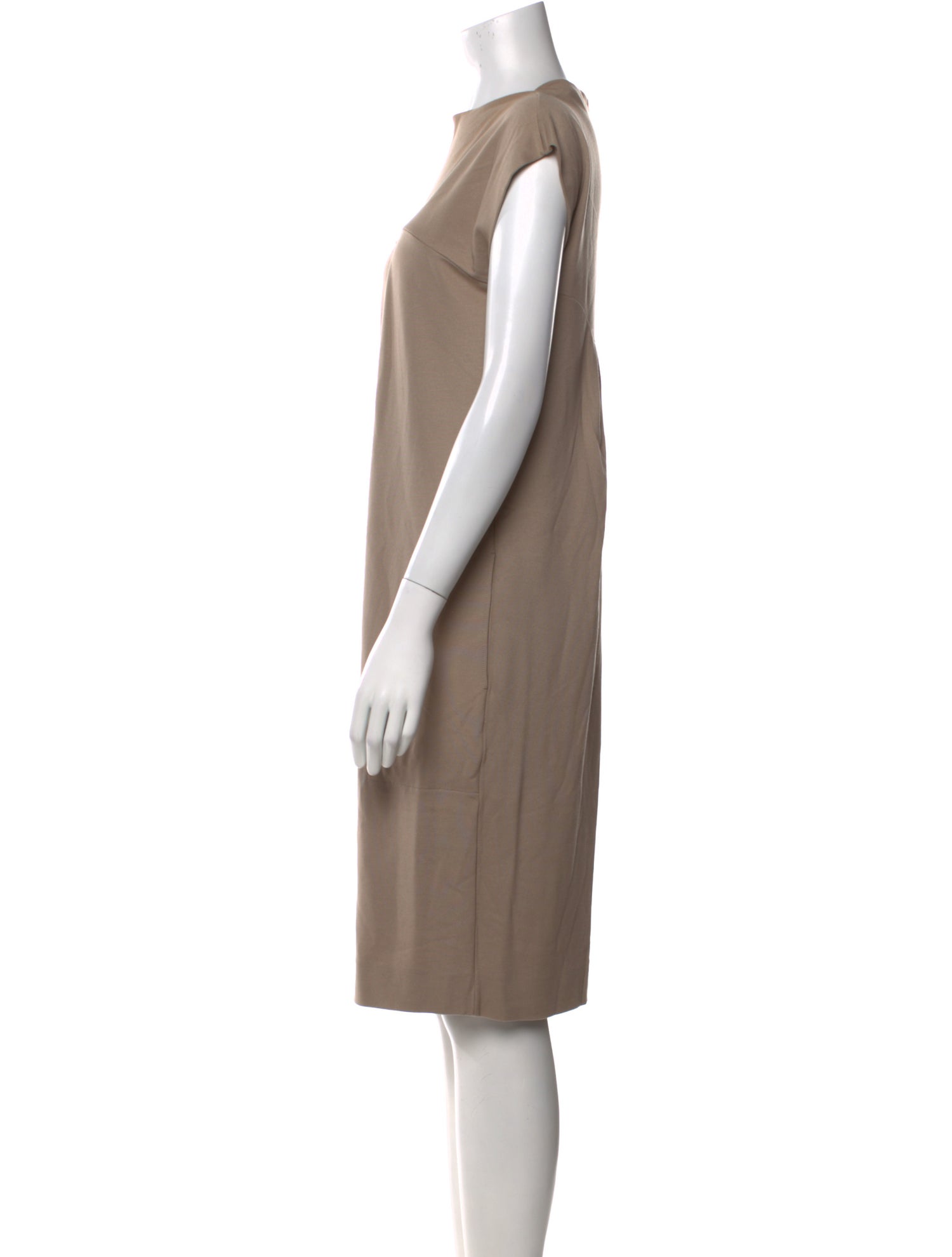 Moschino Bateau Neckline Knee-Length Dress