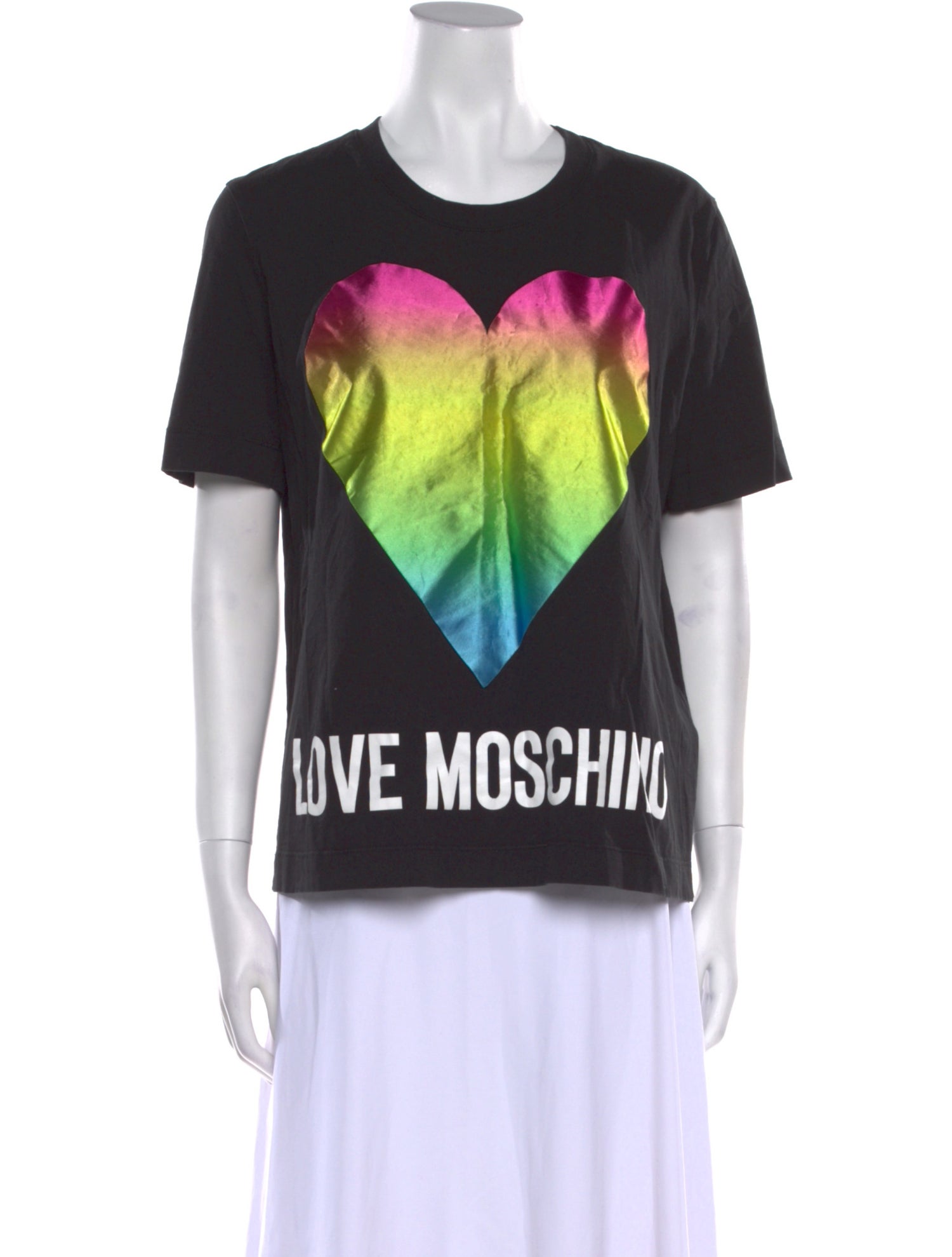 Moschino Graphic Print Crew Neck T-Shirt