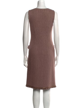 Moschino Virgin Wool Knee-Length Dress