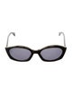 Moschino Square Tinted Sunglasses