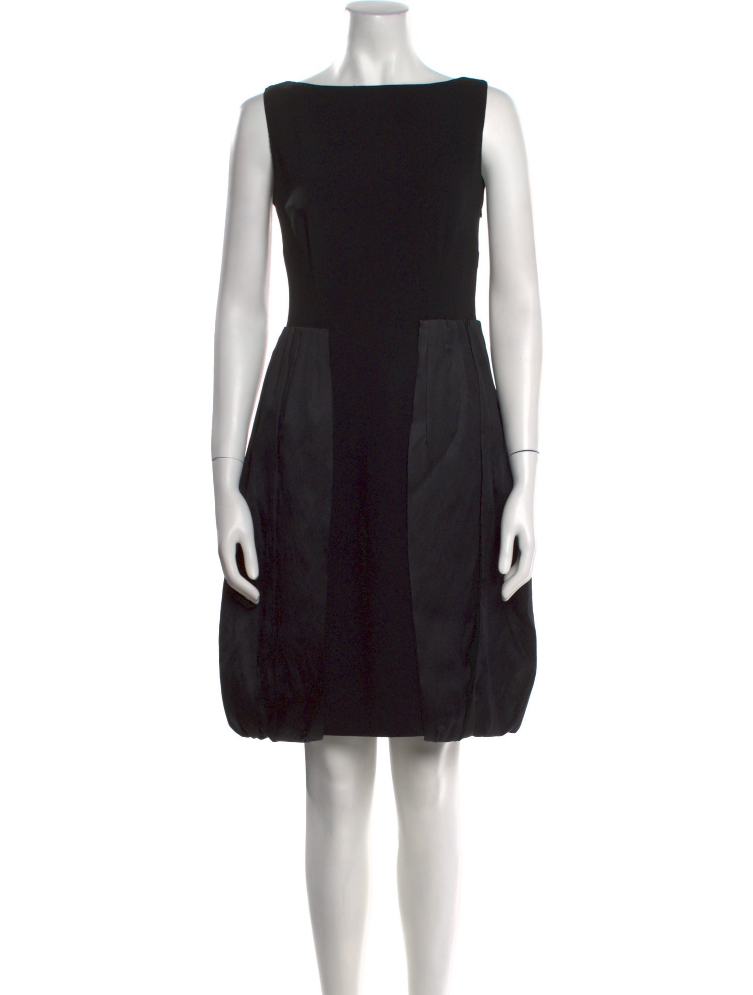 Moschino Bateau Neckline Mini Dress