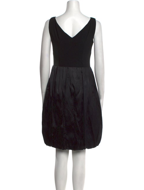 Moschino Bateau Neckline Mini Dress