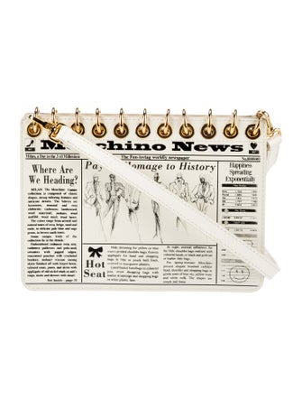 Moschino Leather Crossbody Bag