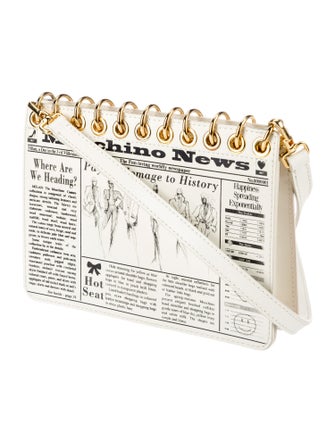 Moschino Leather Crossbody Bag